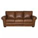 Maverick Cinnamon 88" Top Grain Leather Sofa