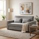 Alta Gray Sofa with Pull Out Bed