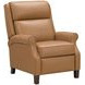 Amber Santa Fe Brandy Leather Push Thru The Arms Recliner