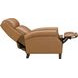 Amber Santa Fe Brandy Leather Push Thru The Arms Recliner