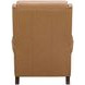 Amber Santa Fe Brandy Leather Push Thru The Arms Recliner
