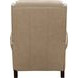 Amber Cashmere Stone Leather Push Thru The Arms Recliner