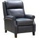Amber Santa Fe Ocean Leather Power Recliner with USB Charging