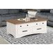 Americana Modern Cotton Cocktail Table With Lift Top
