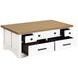 Americana Modern Cotton Cocktail Table With Lift Top