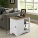 Nantucket Cotton Chairside End Table
