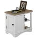 Americana Modern Cotton Chairside End Table