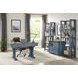 Americana Modern Denim Etagere Bookcase