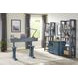 Americana Modern Denim Etagere Bookcase