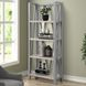Americana Modern Dove Etagere Bookcase