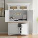 Nantucket Cotton Workstation With LED Light