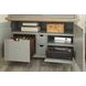 Americana Modern Dove Workstation With LED Light