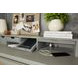 Americana Modern Dove Workstation With LED Light