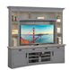 Americana Modern Dove Entertainment Wall