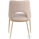 Amelia Beige Side Chair Set of 2