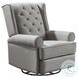 Amelia Charcoal Power Glider Recliner
