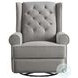 Amelia Charcoal Power Glider Recliner