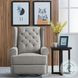 Amelia Charcoal Power Glider Recliner