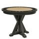 Rylie Black 48" Round Counter Height Dining Table