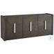 Calveth Gray 3 Door Credenza