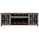 Avalon Sandstone and Whiskey 97" TV Stand with Fireplace