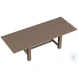 Anacortes Dark Taupe Trestle Extendable Dining Table