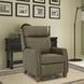 Anaheim Oasis Olive Leather Power Recliner wirh Power Headrest and Power Lumbar