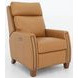 Anaheim Santa Fe Brandy Leather Power Recliner wirh Power Headrest and Power Lumbar