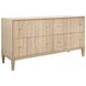 Angus Cerused Oak 4 Drawer Fluted Chest
