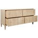 Angus Cerused Oak 4 Drawer Fluted Chest