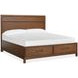 Ridgefield Russet King Storage Panel Bed