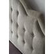 Zest Beige and Black Queen Upholstered Panel Bed