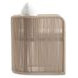 Trellis White Upholstered Outdoor Arm Chair