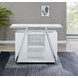 Zena White Bar Cabinet with LED Lights