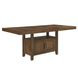 Garland Brown Extendable Rectangular Storage Counter Height Dining Room Set