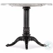 Charleston Gray And Black Bistro Table