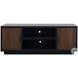Aria Black And Walnut 66" TV Stand