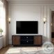 Aria Black And Walnut 66" TV Stand