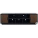 Aria Black And Walnut 85" TV Stand