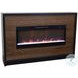 Aria Black And Walnut 62" Fireplace TV Stand