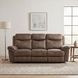 Aram Brown 89" Double Reclining Sofa