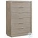 Cadia Grey Upholstered Canopy Bedroom Set
