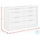 Cadia Grey Upholstered Canopy Bedroom Set