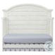 Foundry White Dove Arch Top Convertible Standard Crib