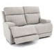 Ashbee Arula Dove 66" Zero Gravity Power Reclining Loveseat with Power Headrest and USB Charging