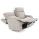 Ashbee Arula Dove 66" Zero Gravity Power Reclining Loveseat with Power Headrest and USB Charging