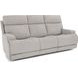 Ashbee Arula Dove Zero Gravity Power Reclining Living Room Set with Power Headrest