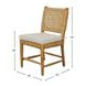 Ashbury Natural Upholstered Dining Chair Set of 2