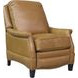 Ashebrooke Shoreham Ponytail Leather Push Thru The Arms Recliner with Nailhead Trim