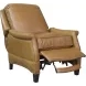 Ashebrooke Shoreham Ponytail Leather Push Thru The Arms Recliner with Nailhead Trim